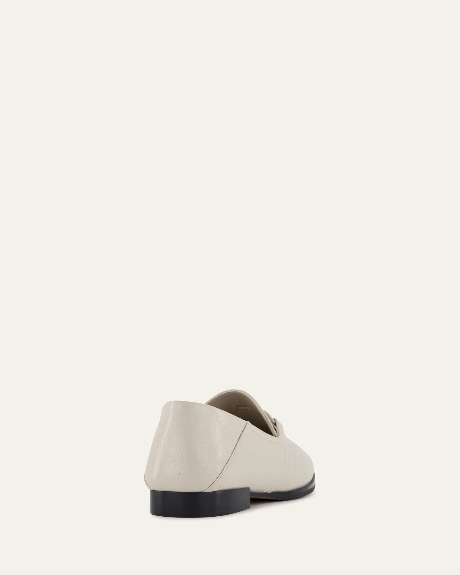 RILEY LOAFERS KNITTERLEDER IN BEIGE