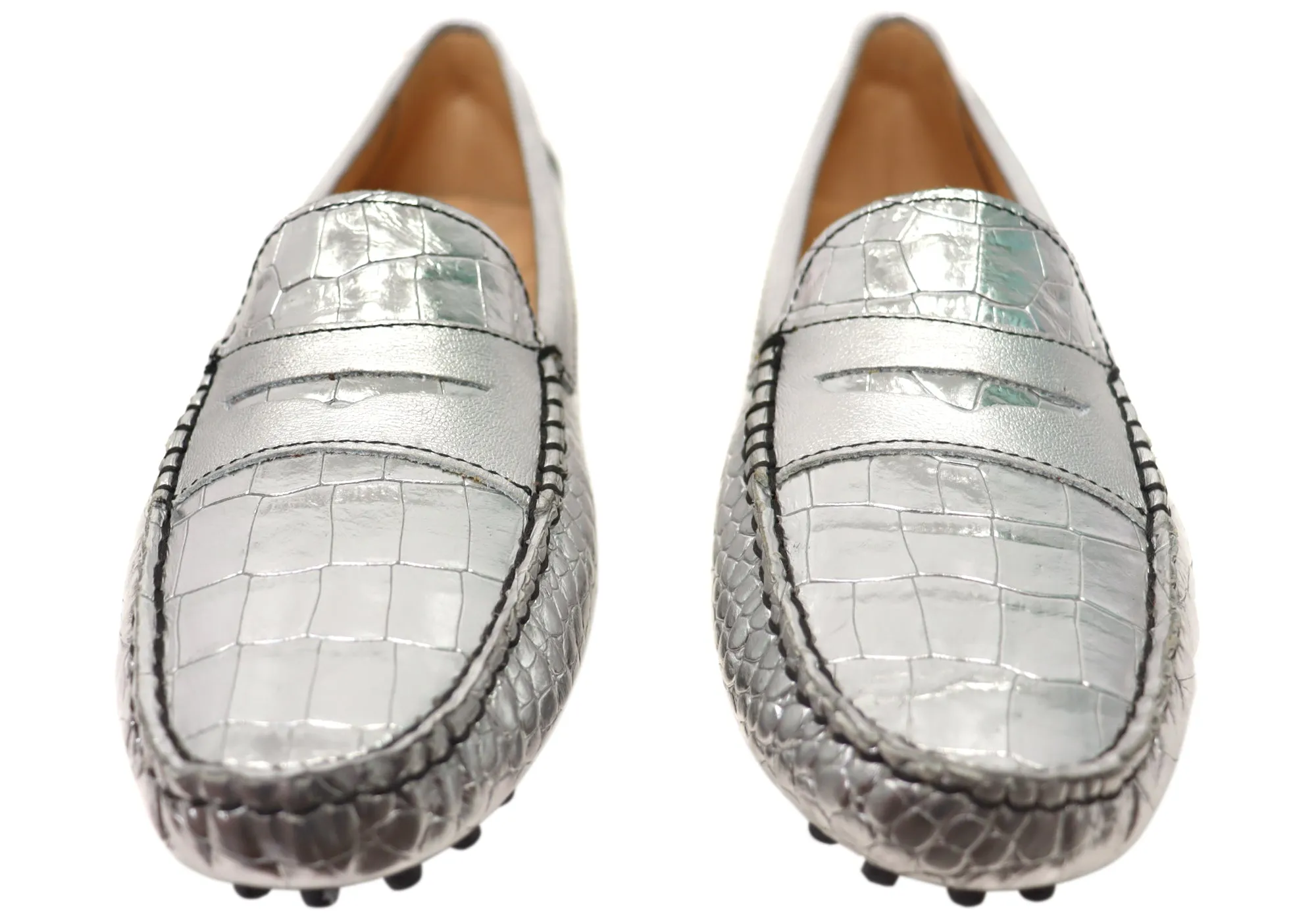 Savelli Stephanie Damen Komfort Loafer Schuhe aus Leder Hergestellt in Brasilien Savelli Schuhe