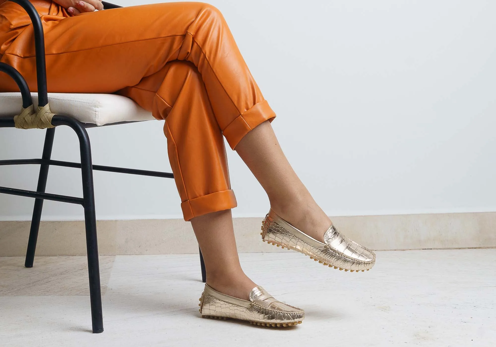 Savelli Stephanie Damen Komfort Loafer Schuhe aus Leder Hergestellt in Brasilien Savelli Schuhe
