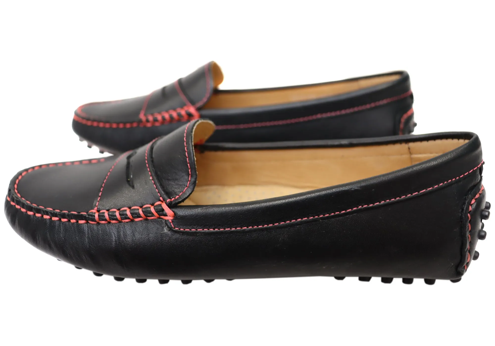 Savelli Stephanie Damen Komfort Loafer Schuhe aus Leder Hergestellt in Brasilien Savelli Schuhe