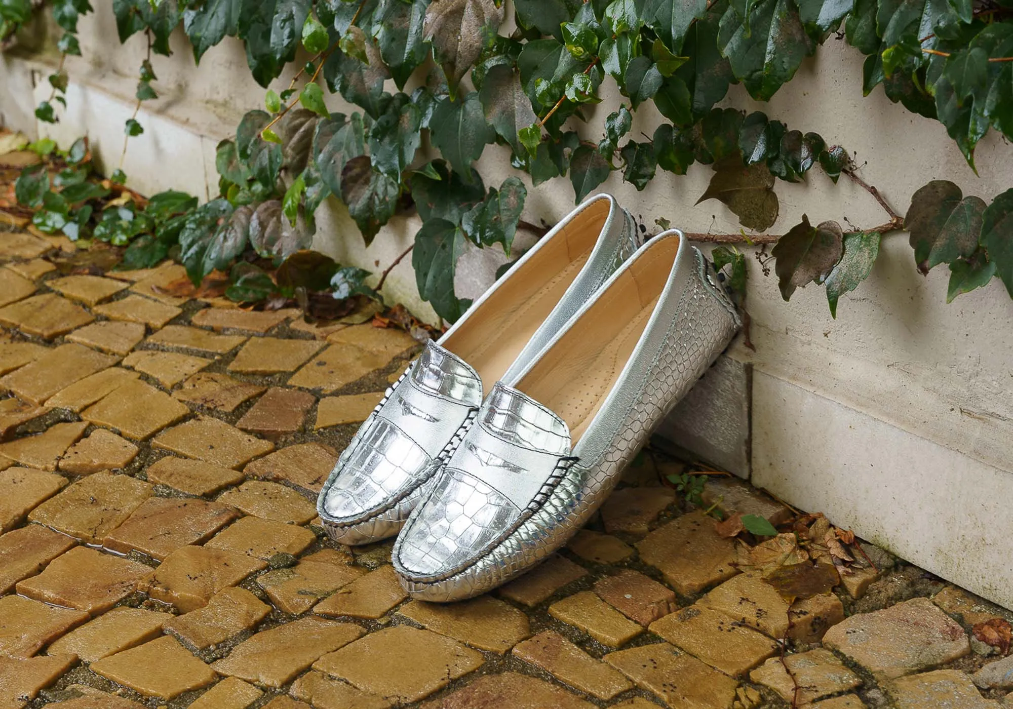 Savelli Stephanie Damen Komfort Loafer Schuhe aus Leder Hergestellt in Brasilien Savelli Schuhe