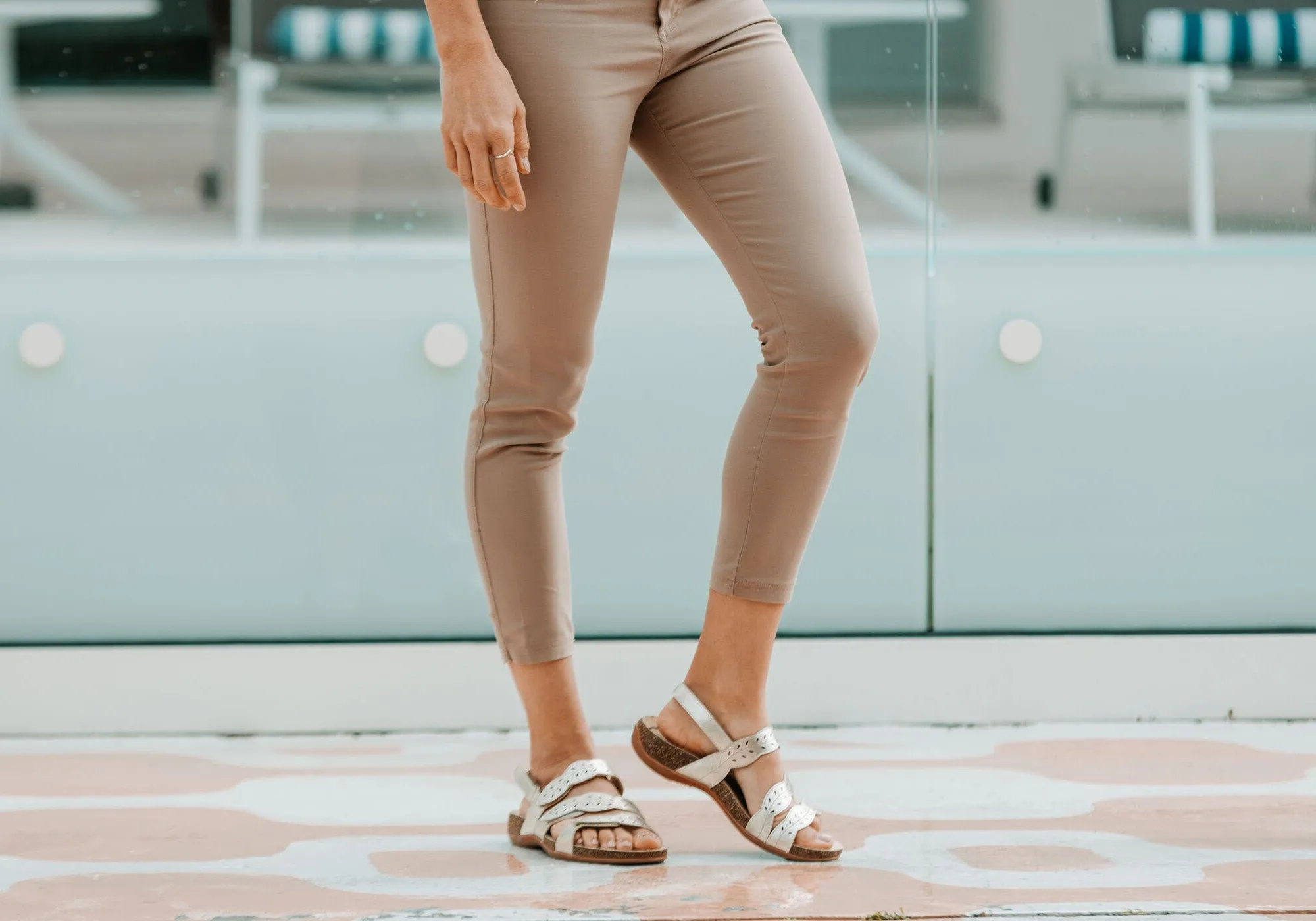 Scholl Orthaheel Able II Damen Bequeme Unterstützende Ledersandalen Scholl Orthaheel Schuhe