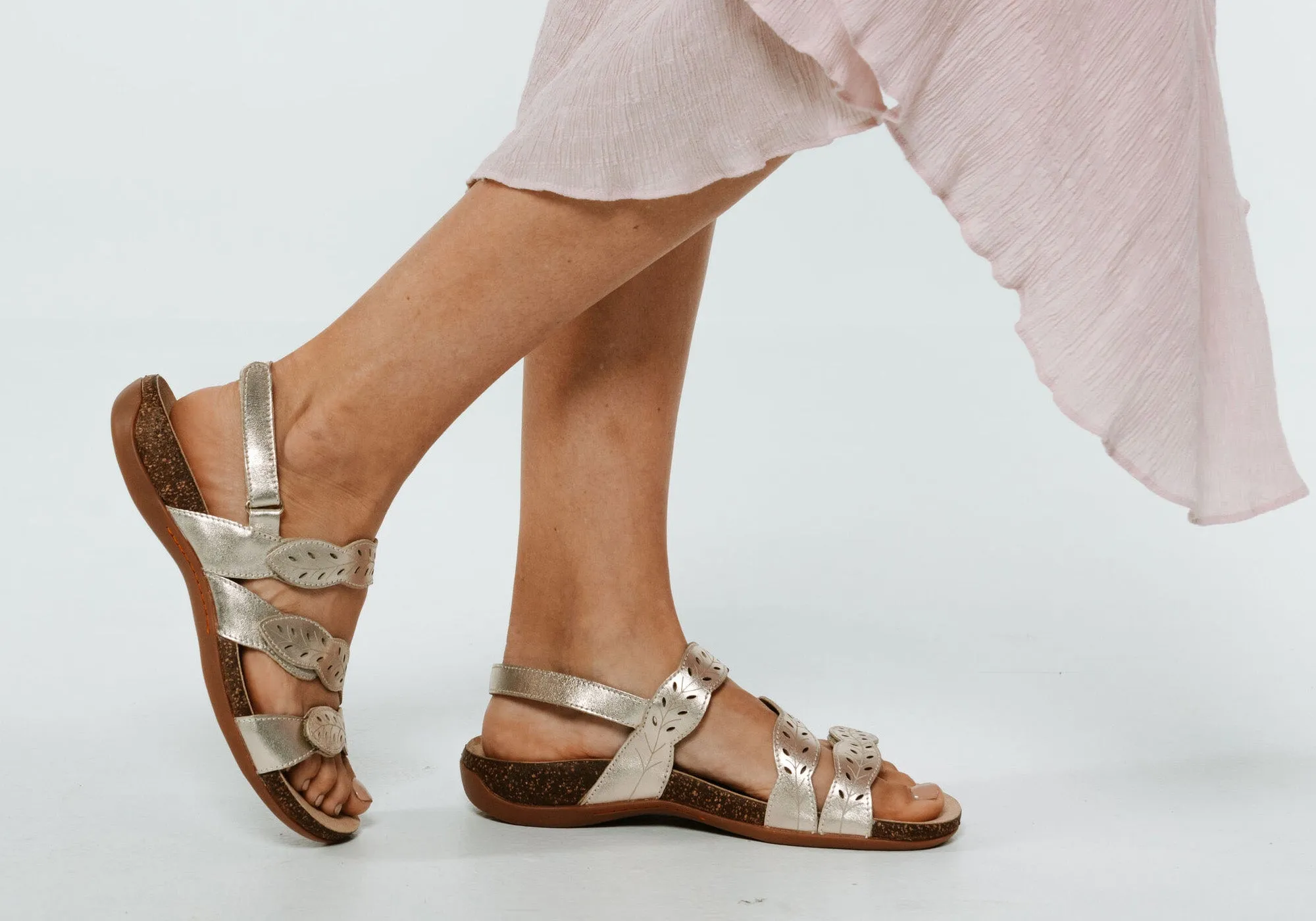 Scholl Orthaheel Able II Damen Bequeme Unterstützende Ledersandalen Scholl Orthaheel Schuhe