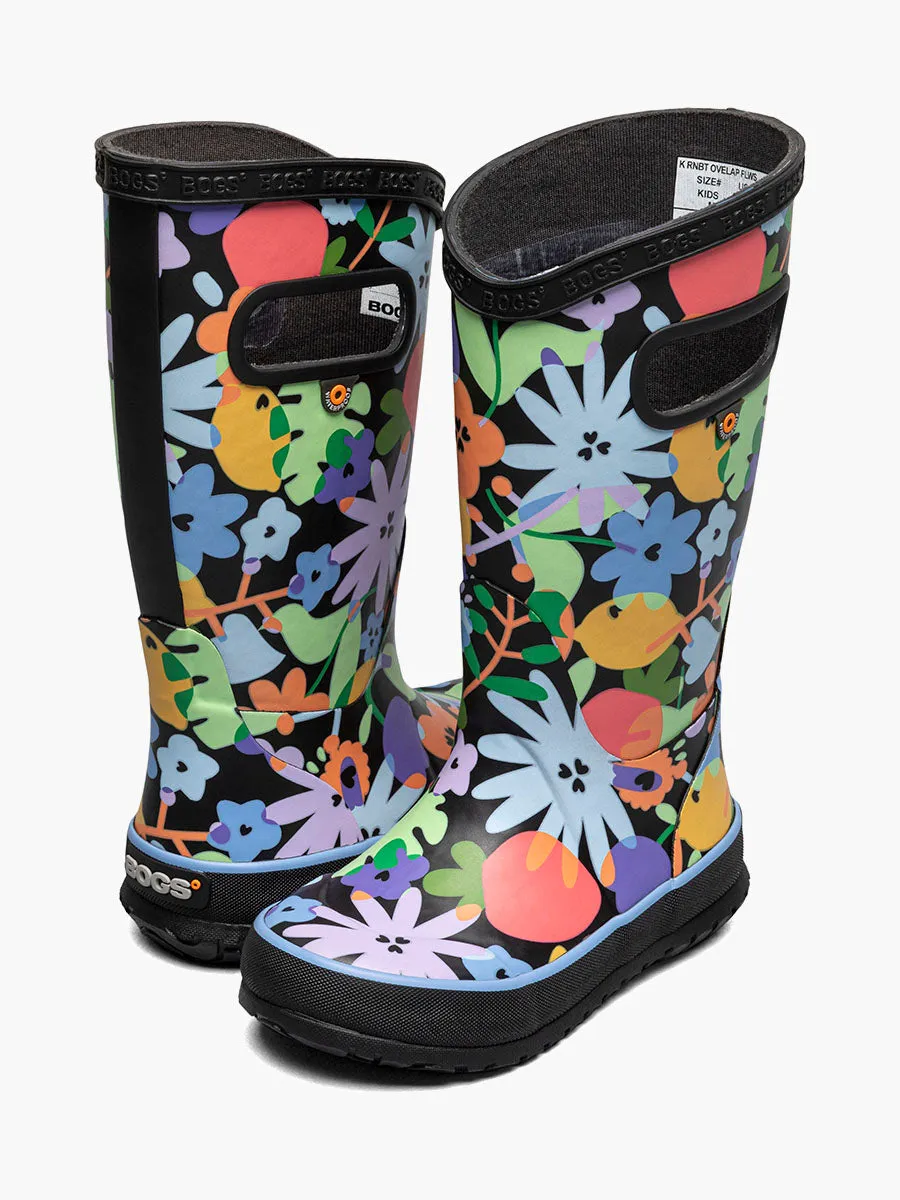 Bogs Kinder-Regenstiefel mit Blumenmuster
