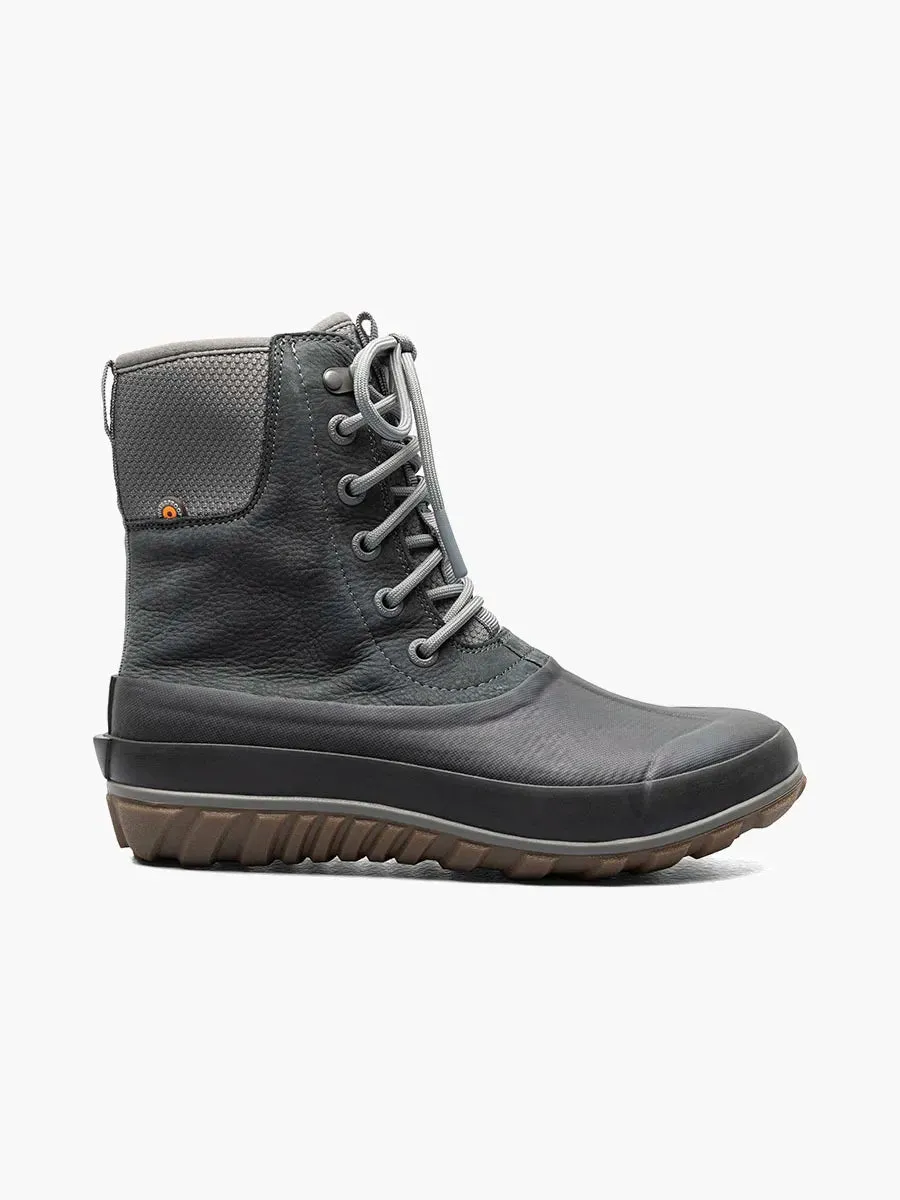 Schuhe Bogs Damen Classic Casual Hoch Schnürleder