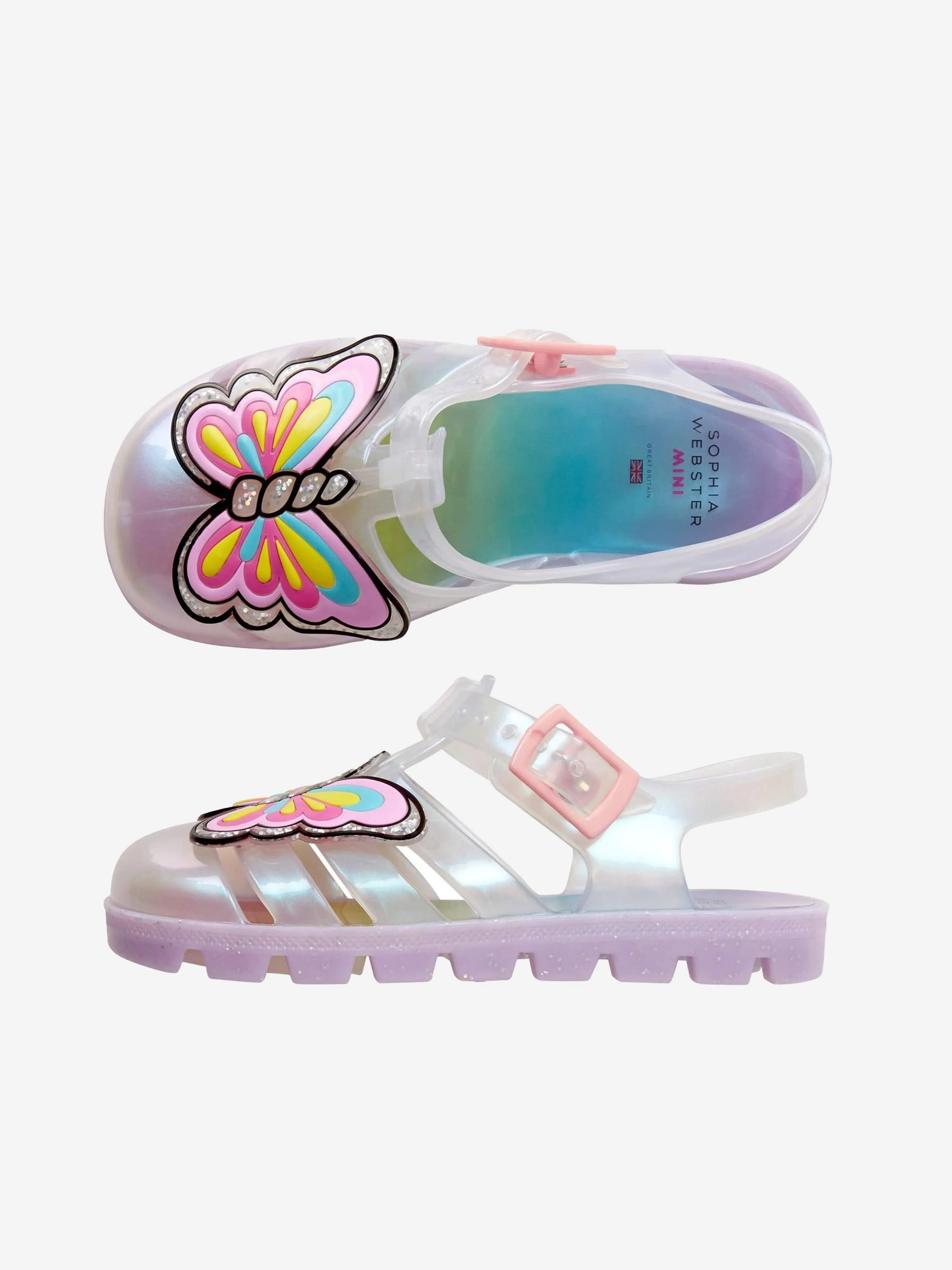 Sophia Webster Mädchen PVC Einhorn-Gelee-Sandalen