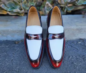 Stil: 480-102PT-Burgund/Weiß