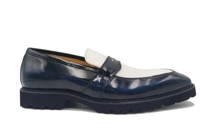 Stil: 480-102PT-Marineblau/Weiß