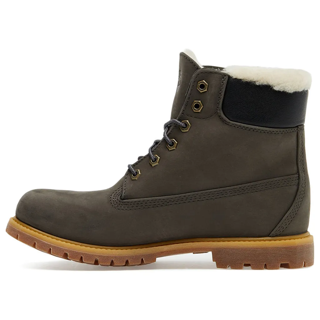 Timberland 6 Premium Shearling Nubuck Damen Winter-Stiefel mit Schaft
