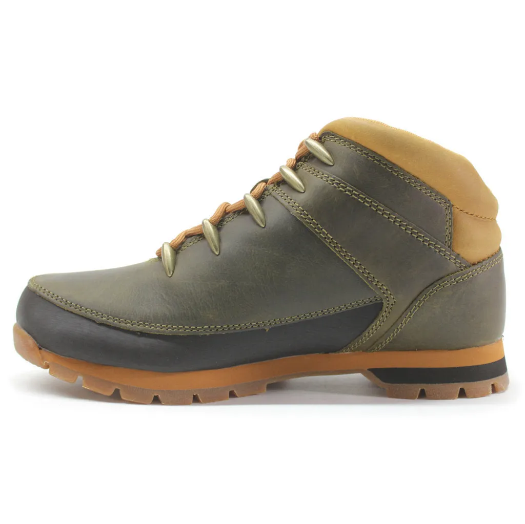 Timberland Euro Sprint Mid Hiker Leder Herren Knöchel Wanderstiefel