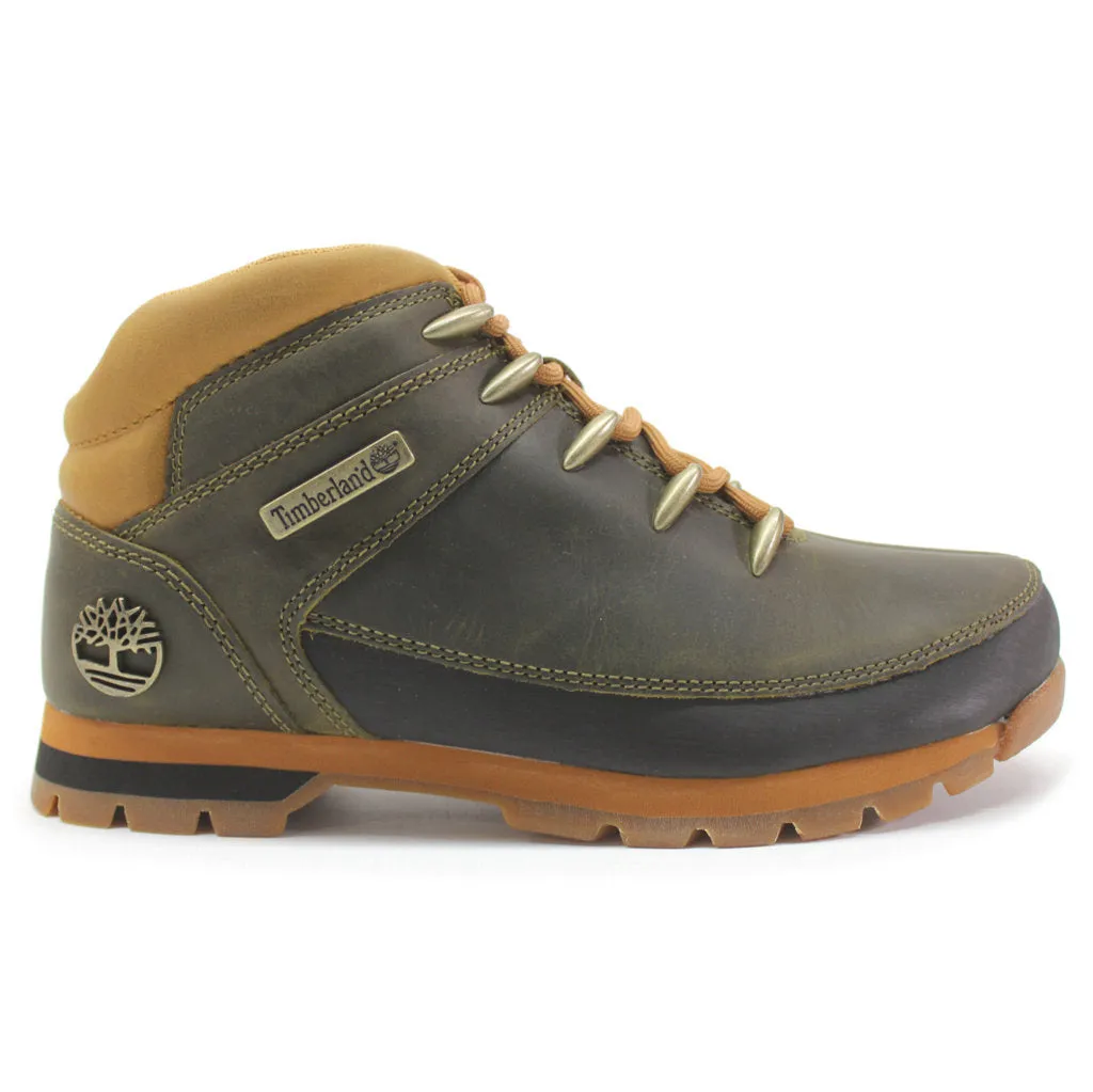 Timberland Euro Sprint Mid Hiker Leder Herren Knöchel Wanderstiefel