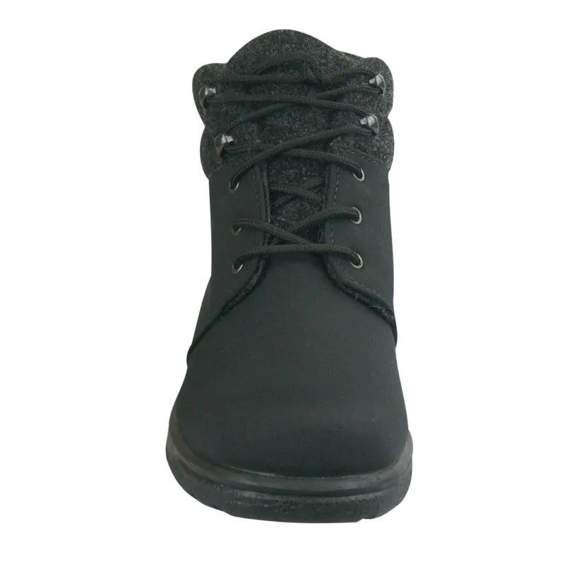 Zehenwärmer Damen Trek wasserdichter Stiefel Schwarz