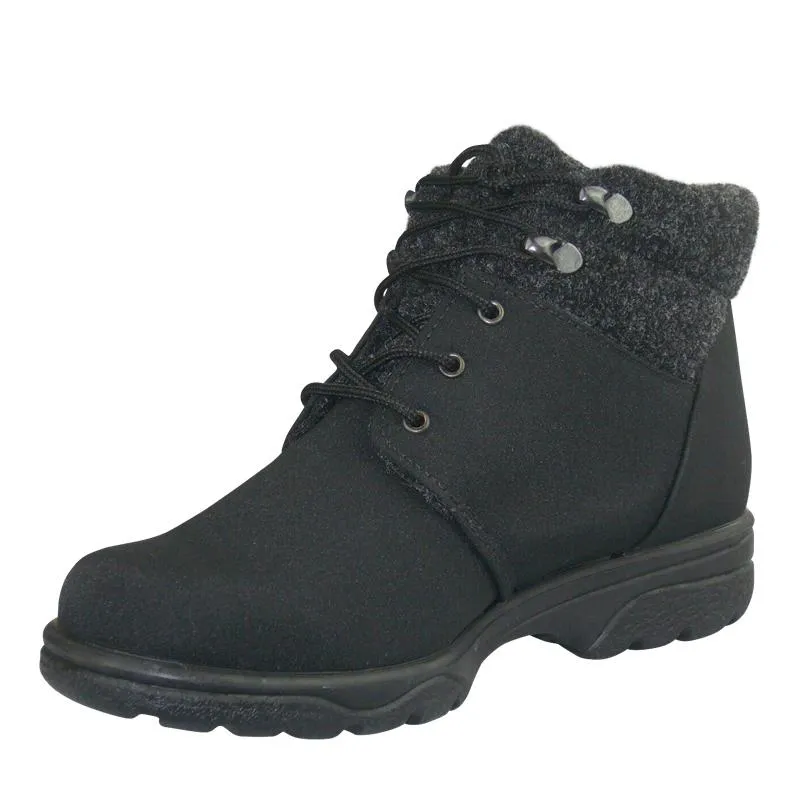 Zehenwärmer Damen Trek wasserdichter Stiefel Schwarz