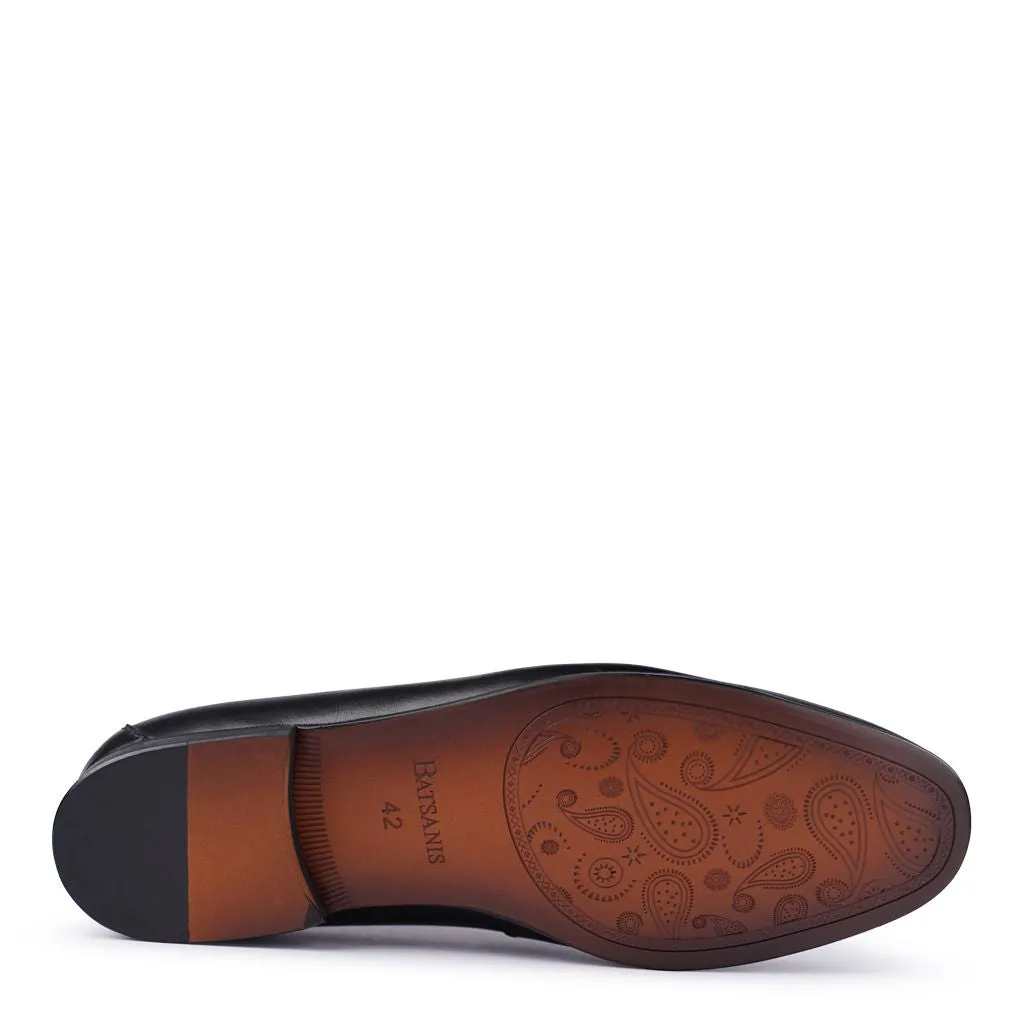 Trent Loafer aus schwarzem Kalbsleder