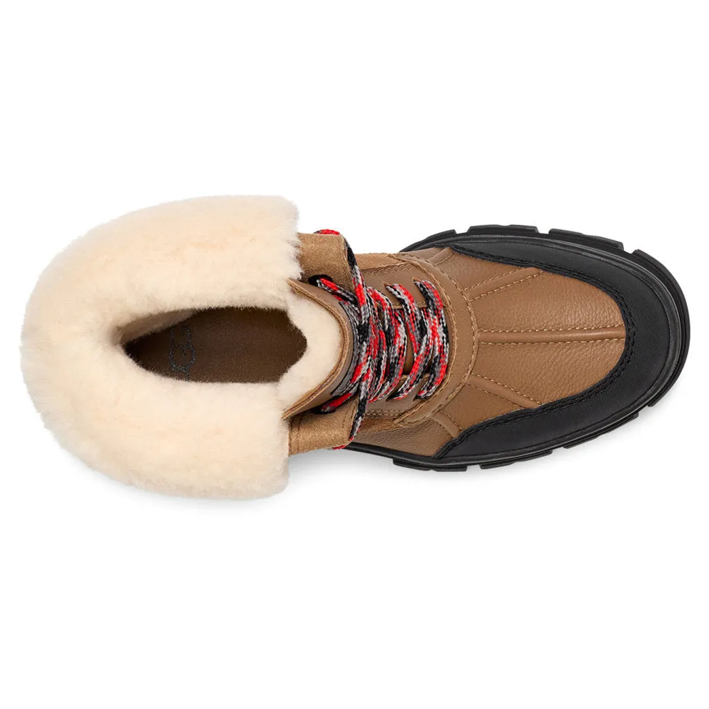 Ugg Ashton Addie wasserdichte Leder-Damen-Winterstiefel