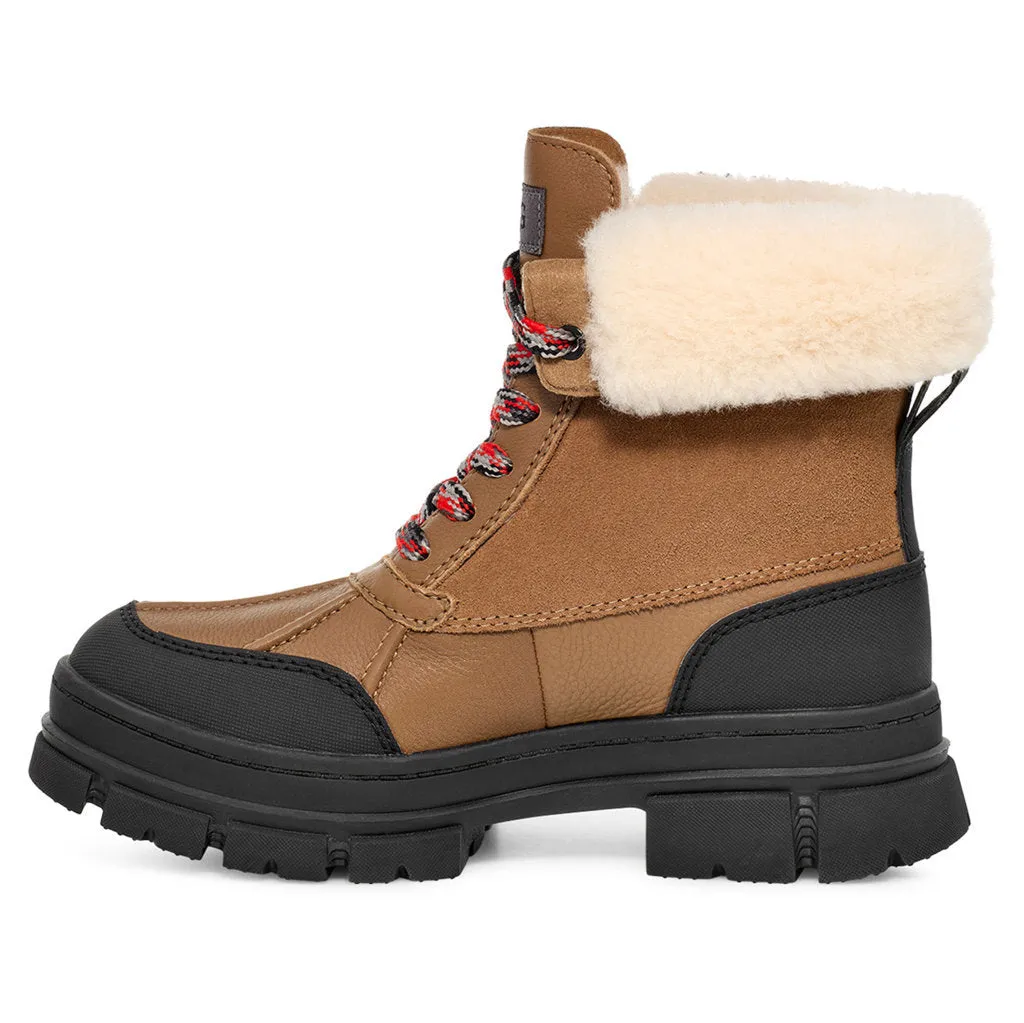Ugg Ashton Addie wasserdichte Leder-Damen-Winterstiefel