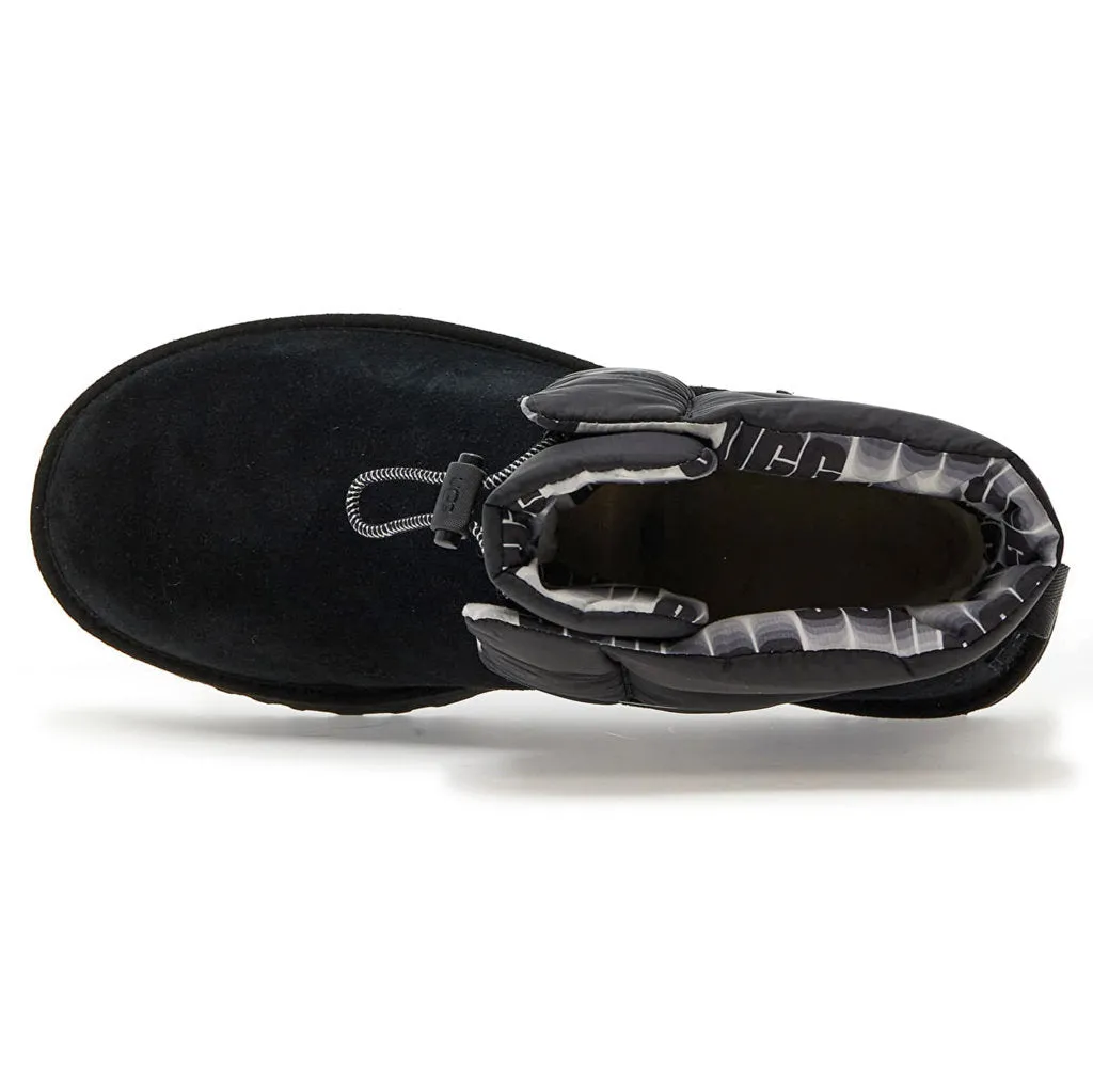 Ugg Classic Maxi Toggle Wildleder Synthetik Winterstiefel für Damen