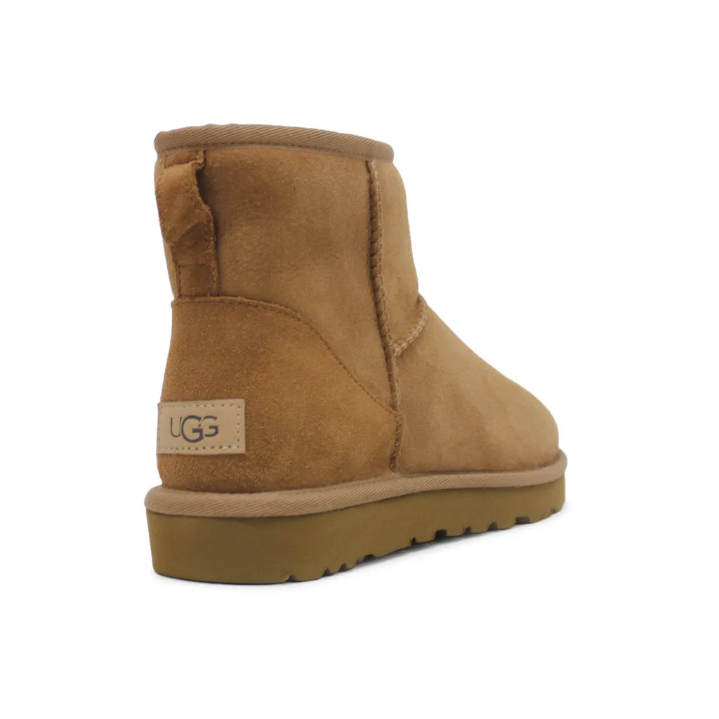 Ugg Classic Mini II Wildleder Schaffell Winterstiefel für Damen