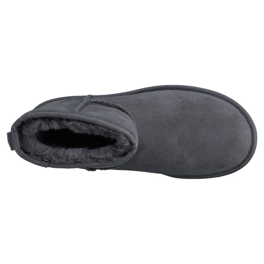 Ugg Classic Mini II Wildleder Schaffell Winterstiefel für Damen