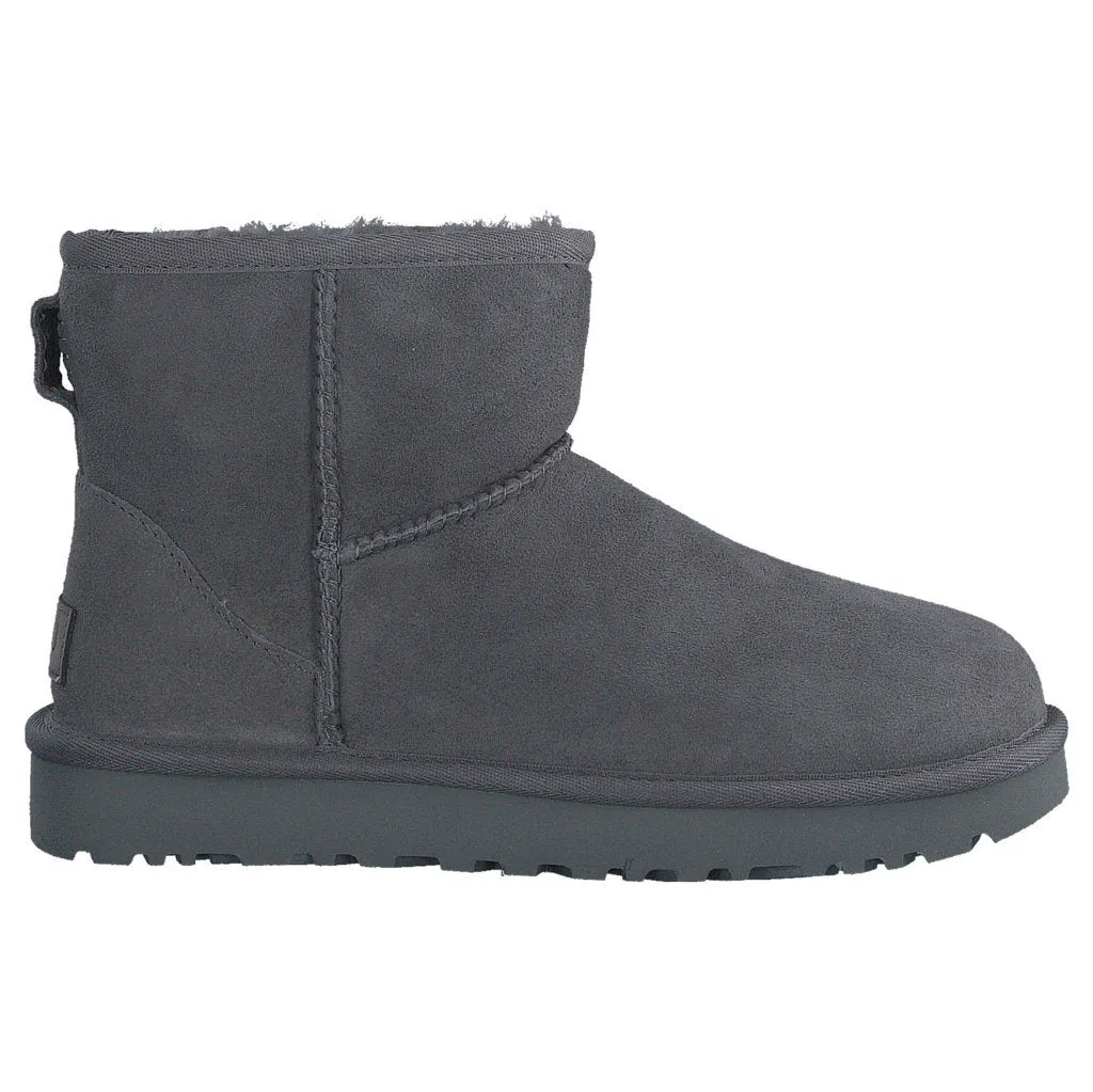 Ugg Classic Mini II Wildleder Schaffell Winterstiefel für Damen