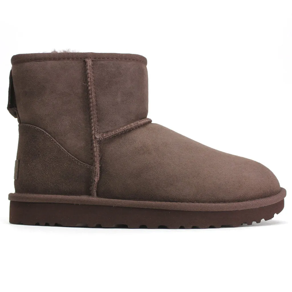 Ugg Classic Mini II Wildleder Schaffell Winterstiefel für Damen