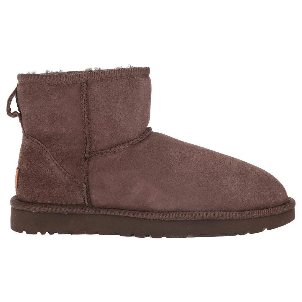 Ugg Classic Mini II Wildleder Schaffell Winterstiefel für Damen