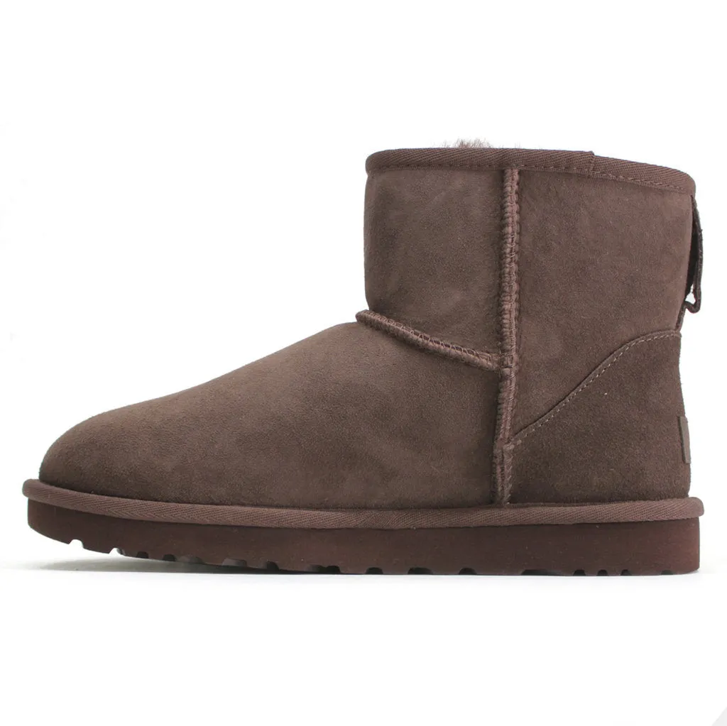 Ugg Classic Mini II Wildleder Schaffell Winterstiefel für Damen