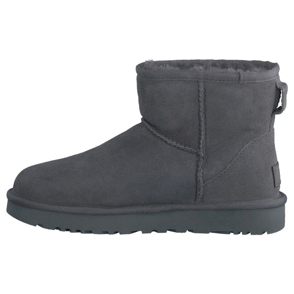 Ugg Classic Mini II Wildleder Schaffell Winterstiefel für Damen