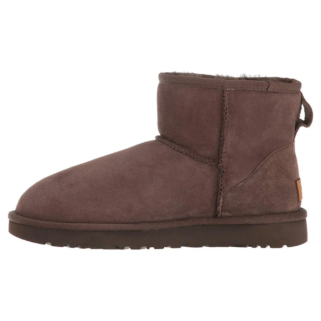 Ugg Classic Mini II Wildleder Schaffell Winterstiefel für Damen