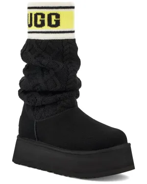 UGG Classic Sweater Letter Classic Boot Hey Dude Schuhe