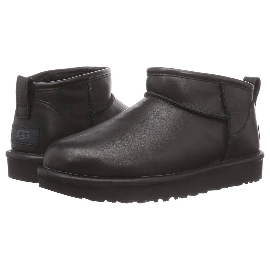 Ugg Classic Ultra Mini Leder Winterstiefel für Damen