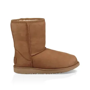 UGG Girl's Classic II Kurze Wasserdichte Kastanie (Größen 5-6) UGG Schuhe