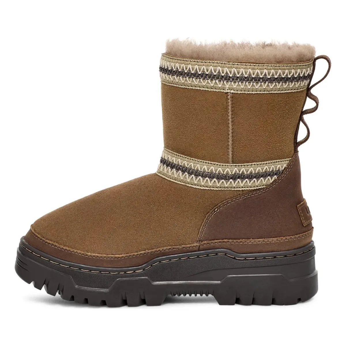 UGG Damen Classic Mini TrailGazer Hickory wasserdicht