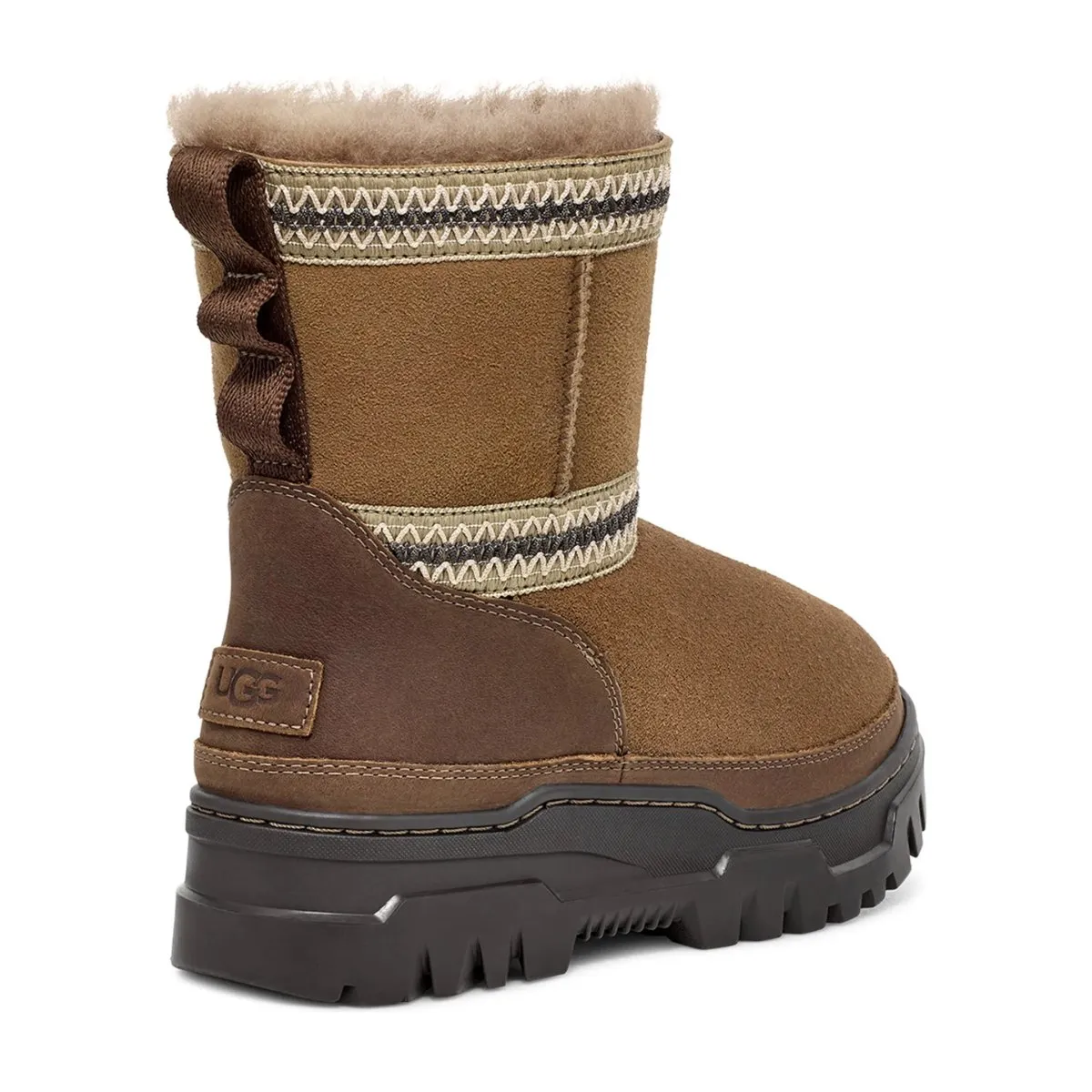 UGG Damen Classic Mini TrailGazer Hickory wasserdicht