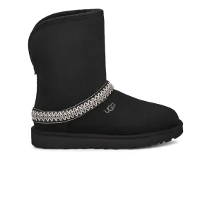 UGG® - Klassische kurze Halbmond-Stiefel für Damen (1161770-BLK)