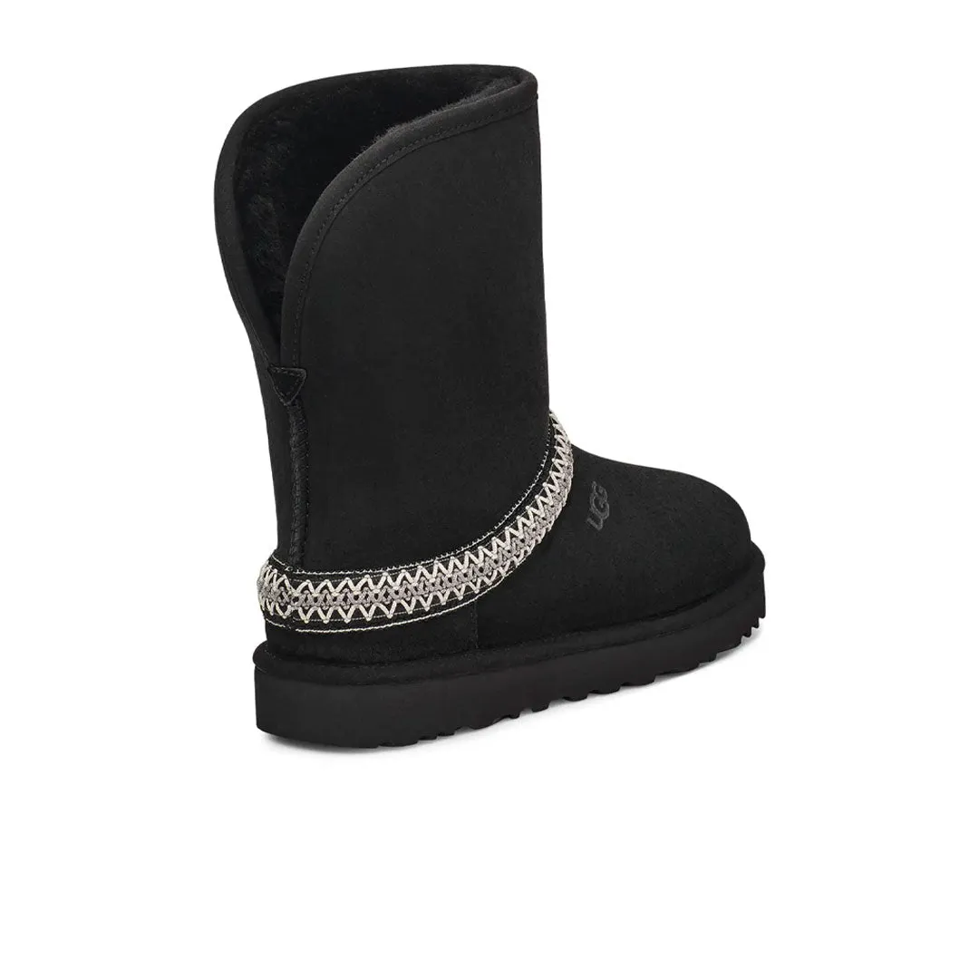 UGG® - Klassische kurze Halbmond-Stiefel für Damen (1161770-BLK)