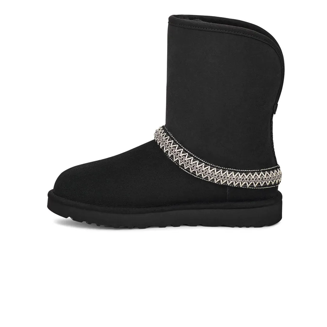 UGG® - Klassische kurze Halbmond-Stiefel für Damen (1161770-BLK)