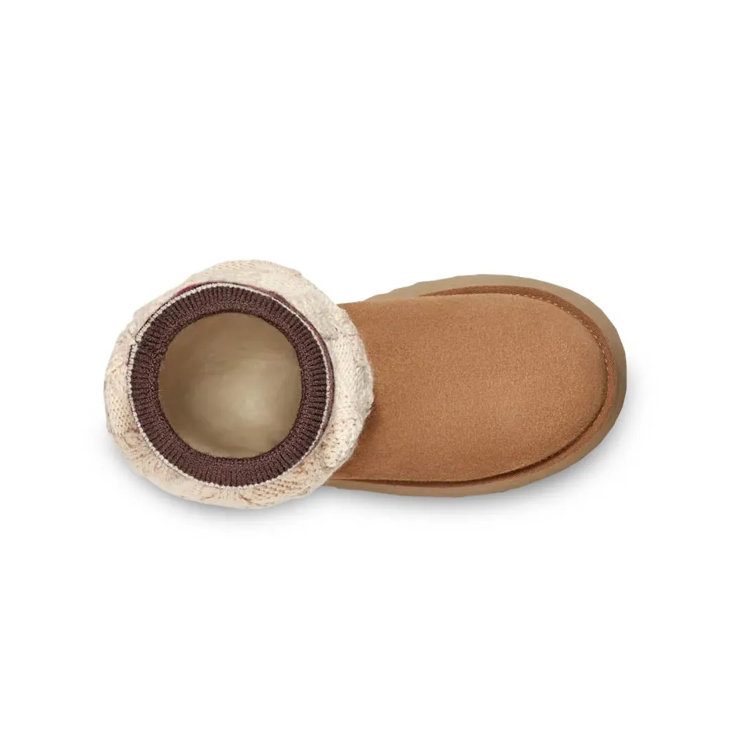 UGG® - Damen Classic Sweater Letter Boots (1144045-CHE)