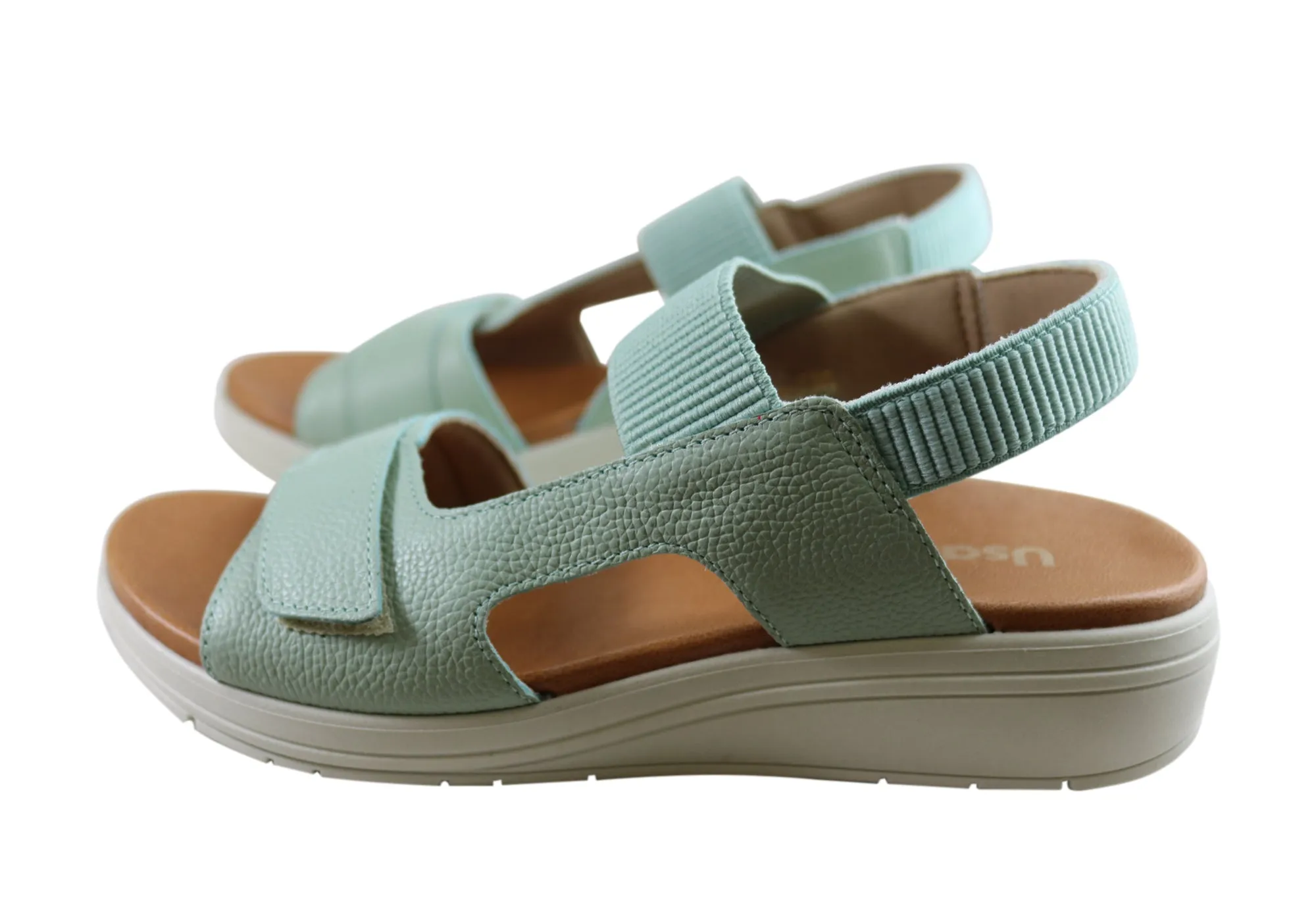 Usaflex Toka Damen Bequeme Ledersandalen Hergestellt In Brasilien Usaflex Schuhe