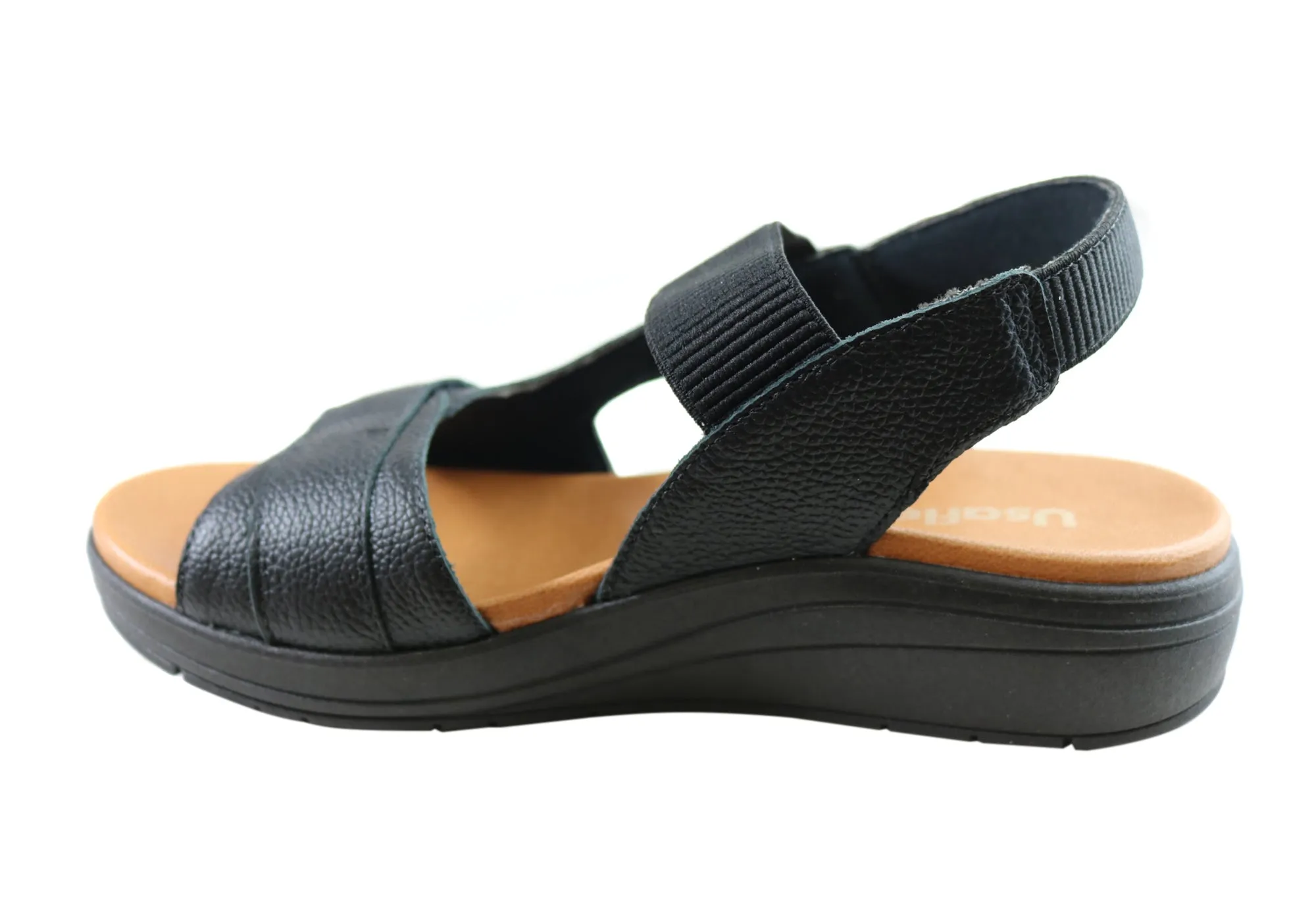 Usaflex Toka Damen Bequeme Ledersandalen Hergestellt In Brasilien Usaflex Schuhe