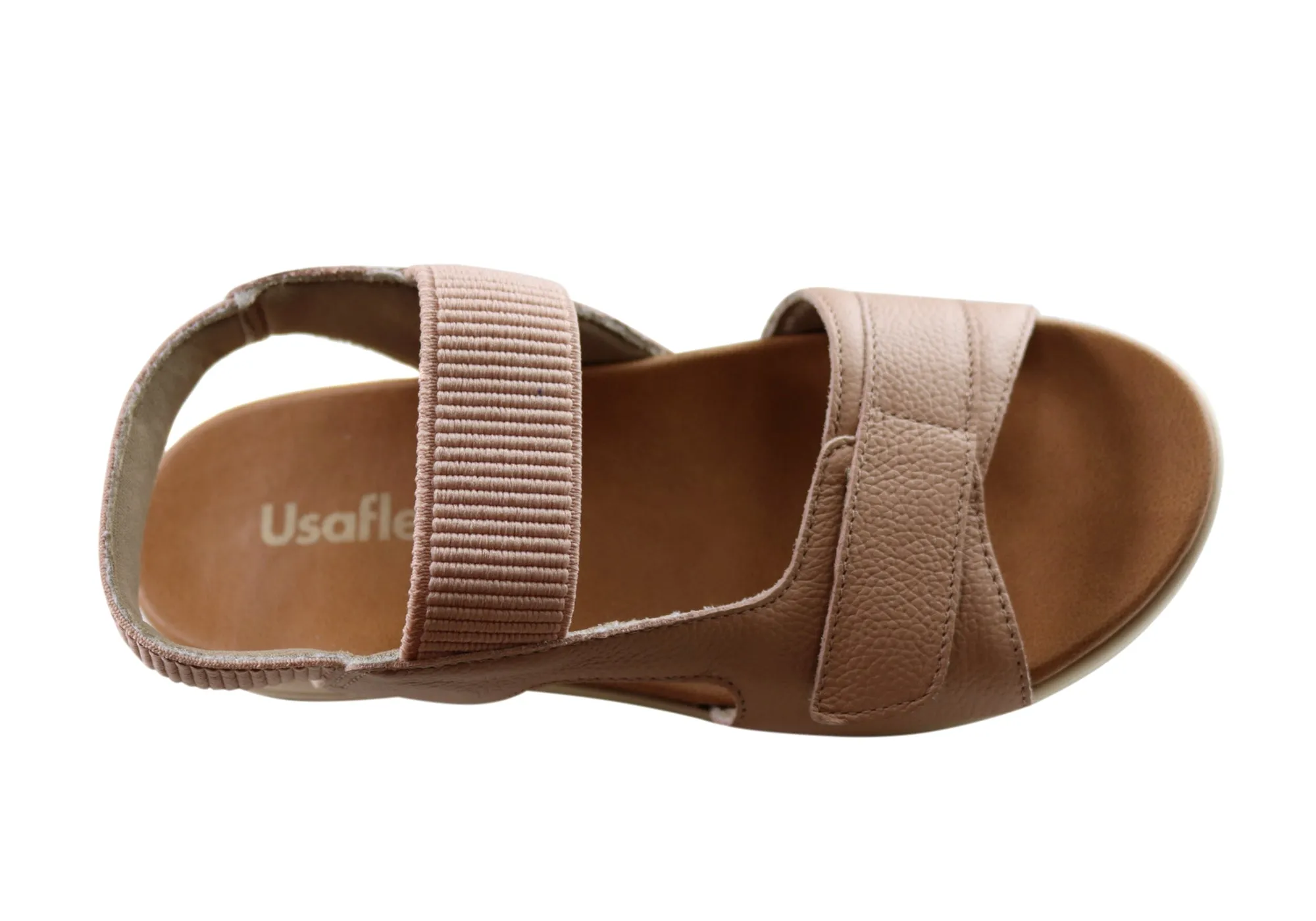 Usaflex Toka Damen Bequeme Ledersandalen Hergestellt In Brasilien Usaflex Schuhe