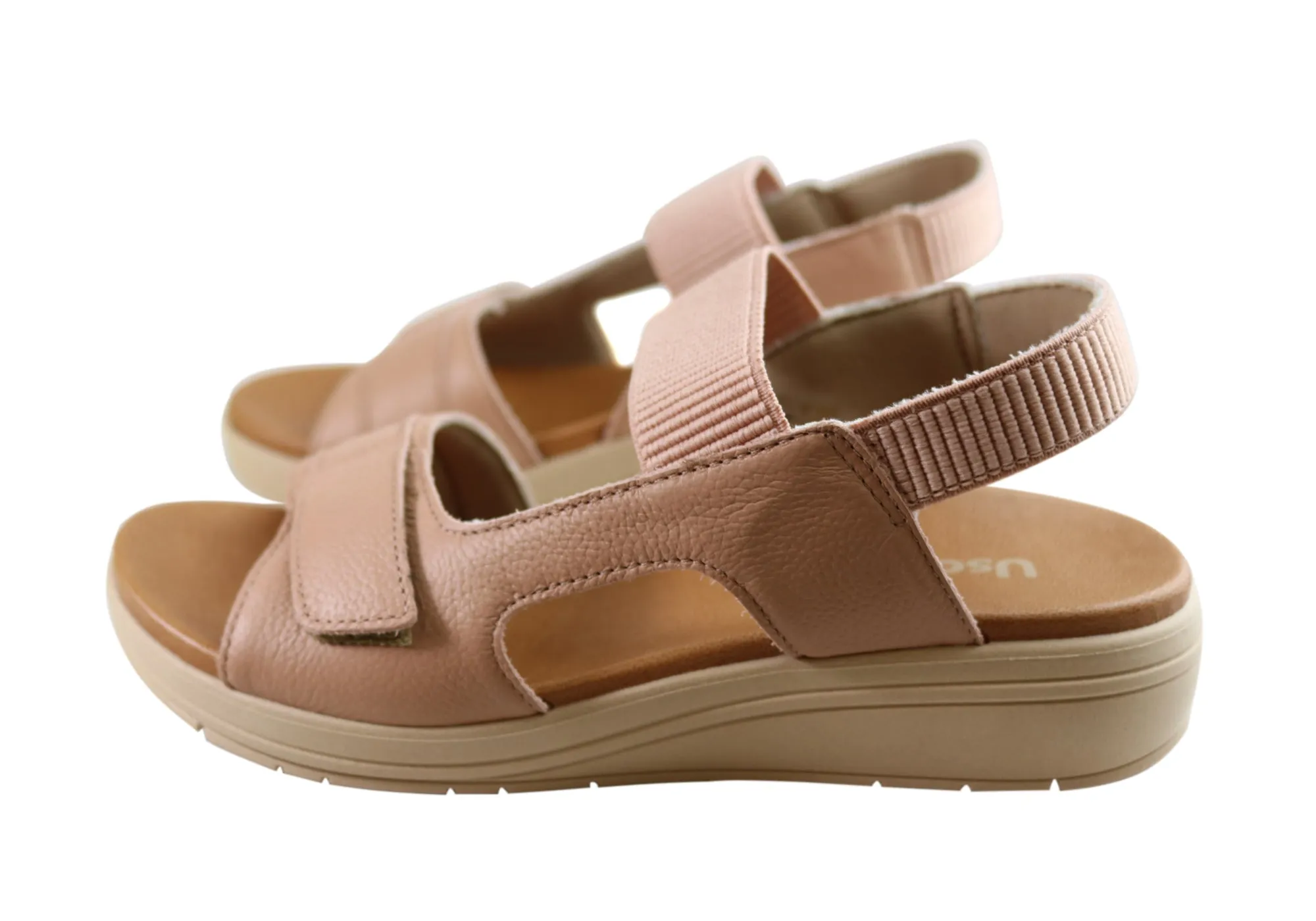 Usaflex Toka Damen Bequeme Ledersandalen Hergestellt In Brasilien Usaflex Schuhe