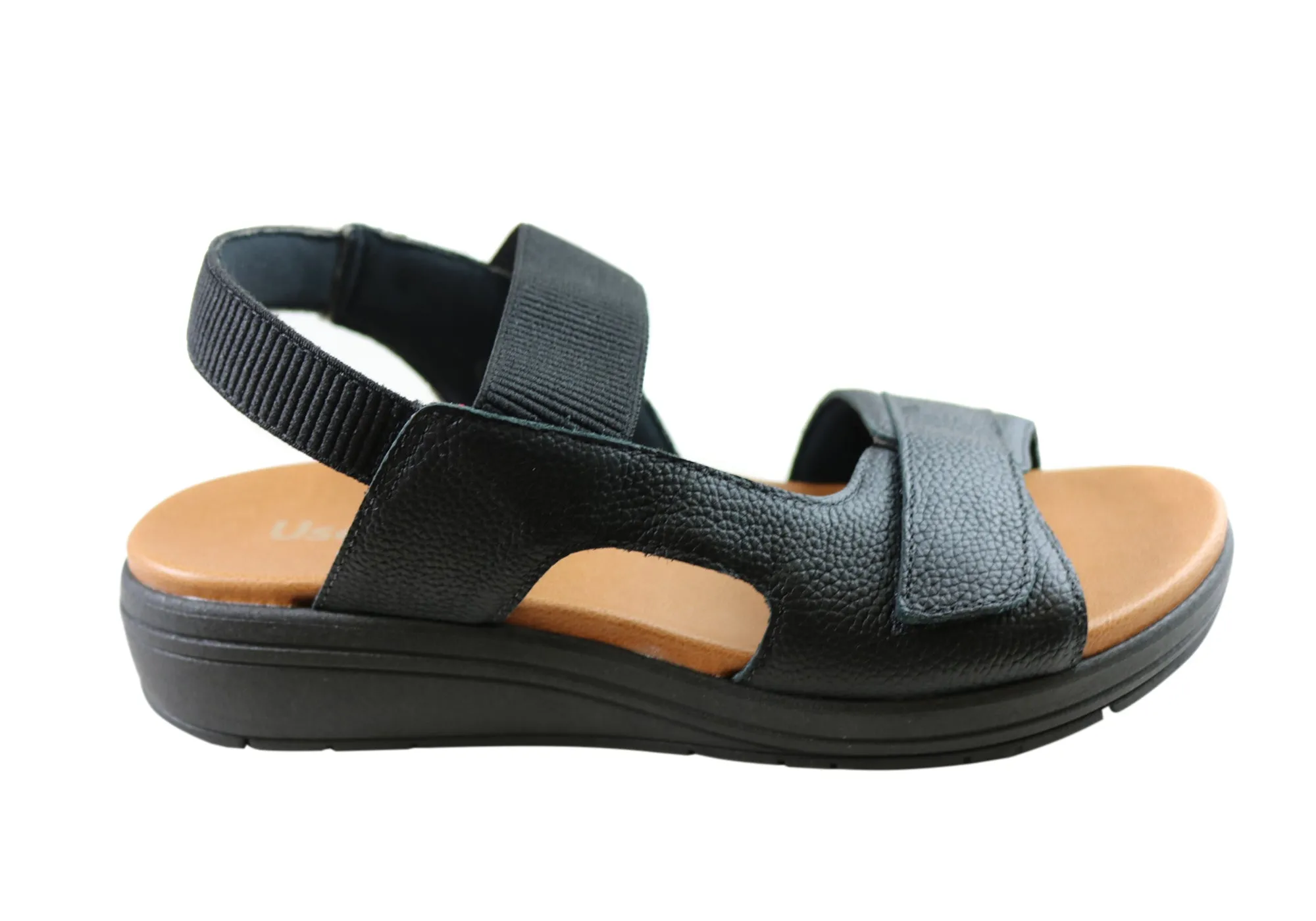 Usaflex Toka Damen Bequeme Ledersandalen Hergestellt In Brasilien Usaflex Schuhe