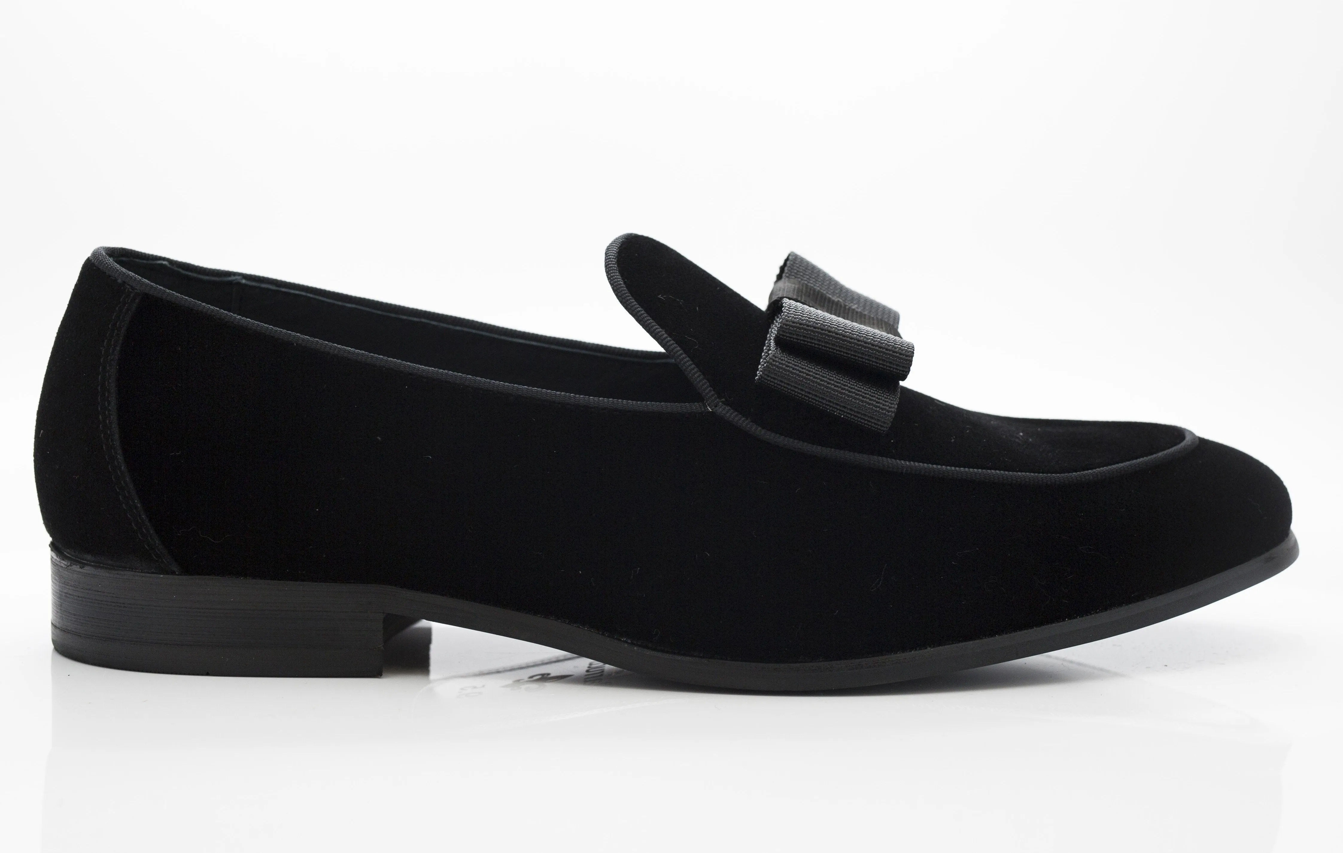 Samt Loafer Schwarz Formal