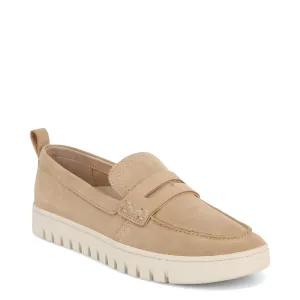 Vionic Damen Uptown Slip-On Loafer aus Wildleder in Sand