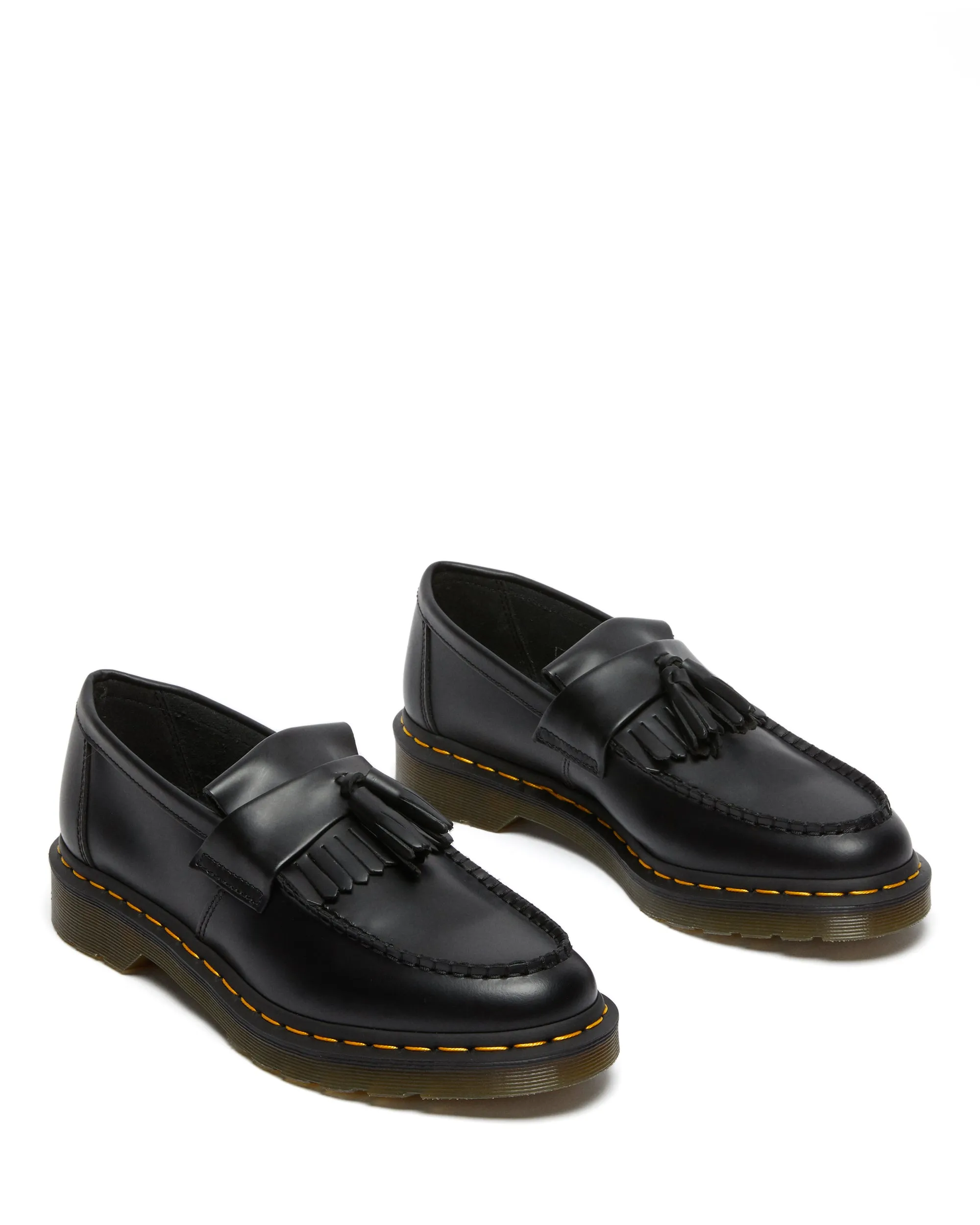 W Adrian Ys Quasten-Loafer aus schwarzem Leder