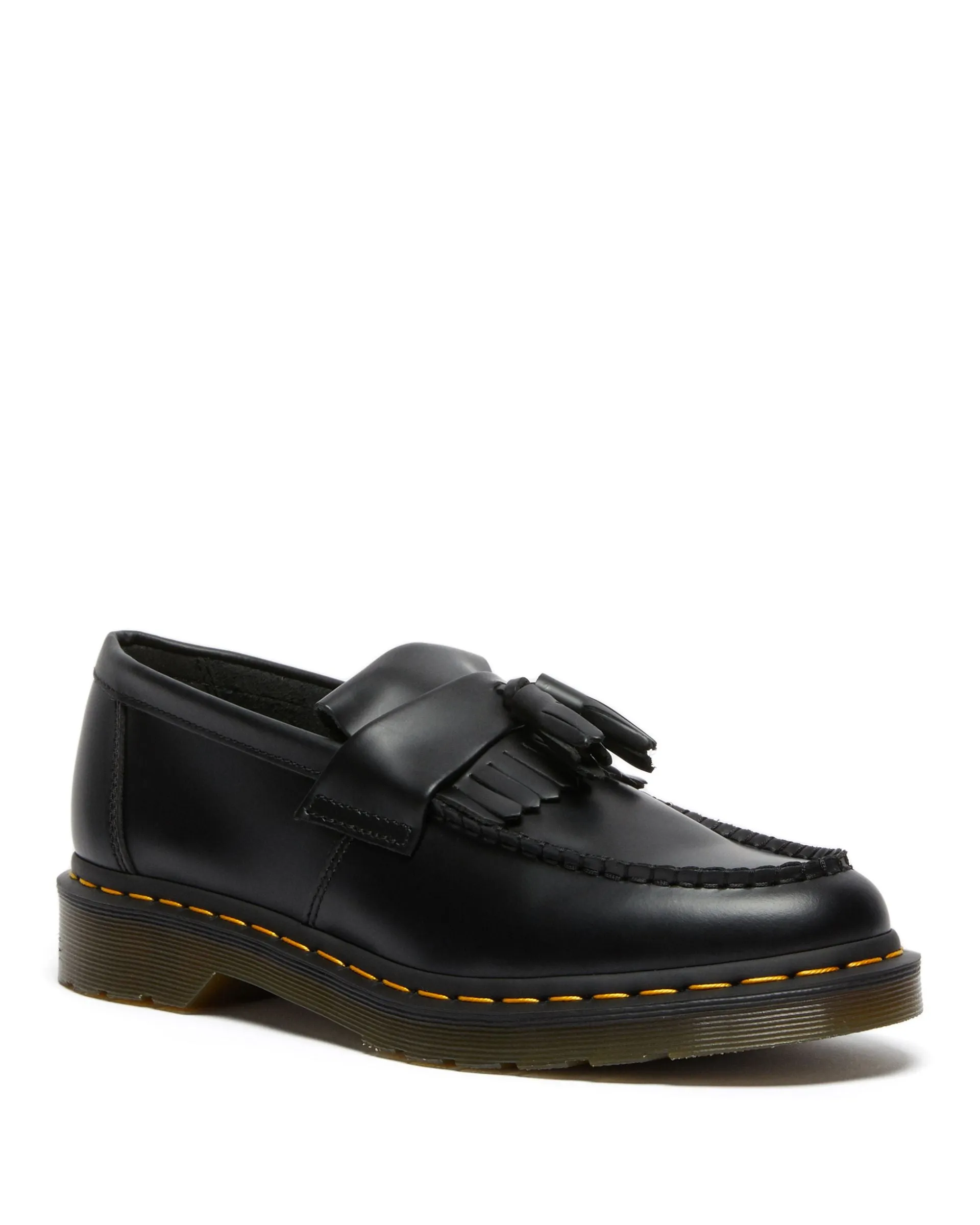 W Adrian Ys Quasten-Loafer aus schwarzem Leder