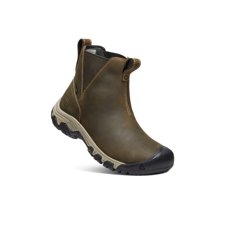 Damen Greta wasserdichte Chelsea-Stiefel | Olive/Timberwolf