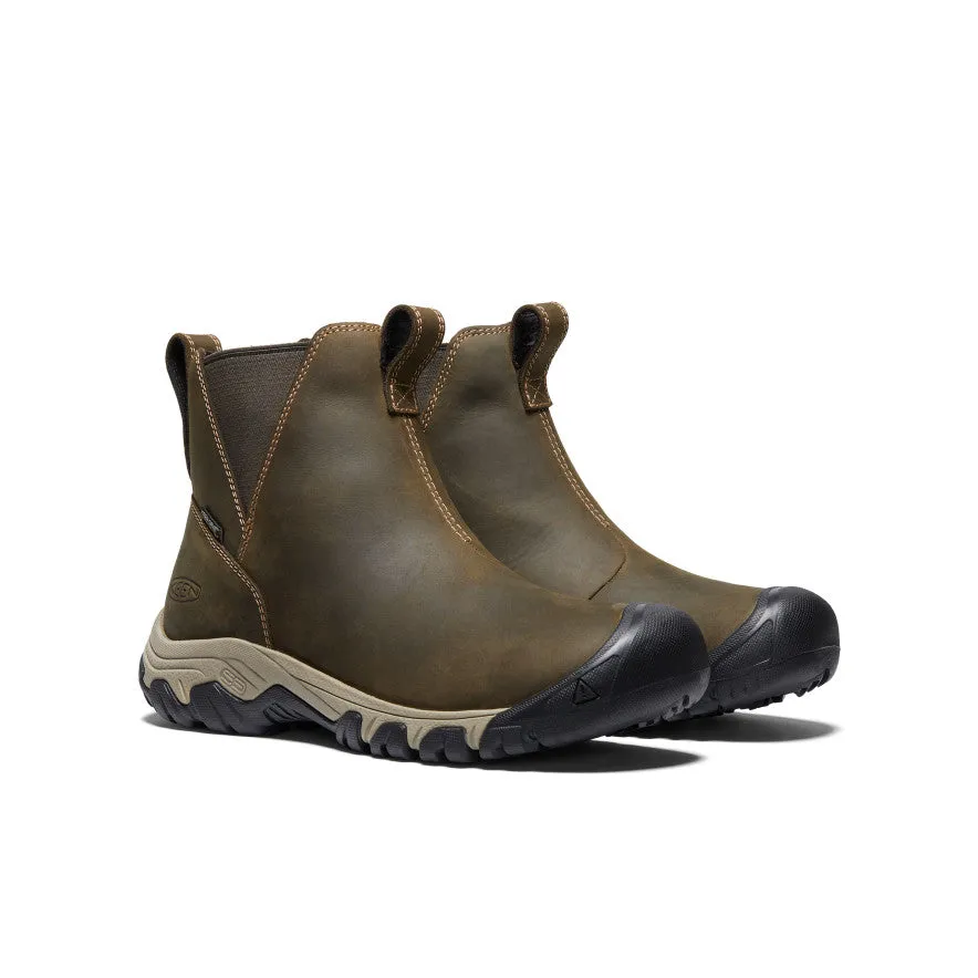 Damen Greta wasserdichte Chelsea-Stiefel | Olive/Timberwolf