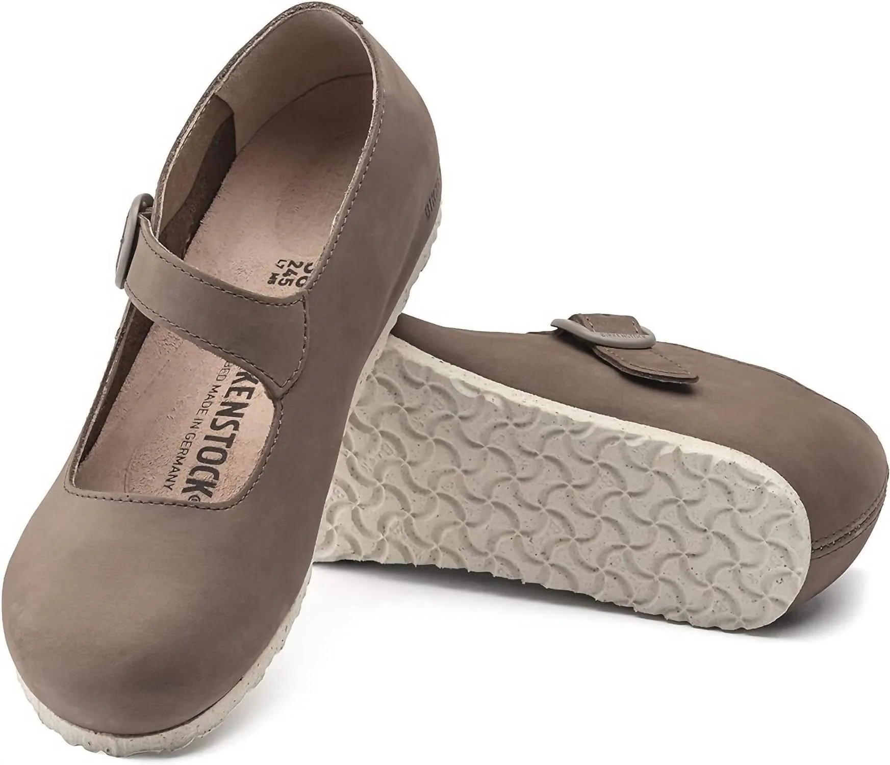 Damen Tracy Mary Jane - Reguläre Weite in Grau-Taupe